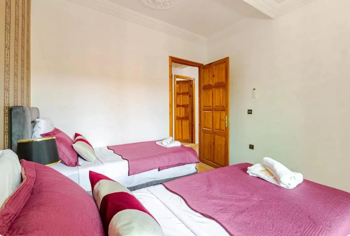 Charming Two-Bedroom Apartment In Gueliz,Marrakesh  Marrakesh